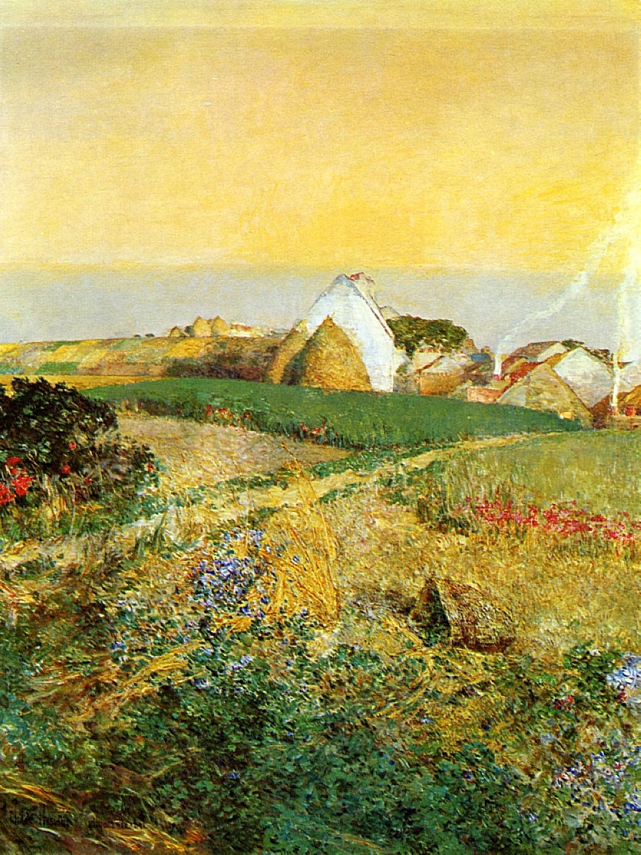 Villers-le-Bel (aka The Enchanted Hour) by Childe Hassam