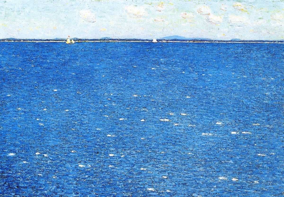 West Wind, Appledore by Childe Hassam
