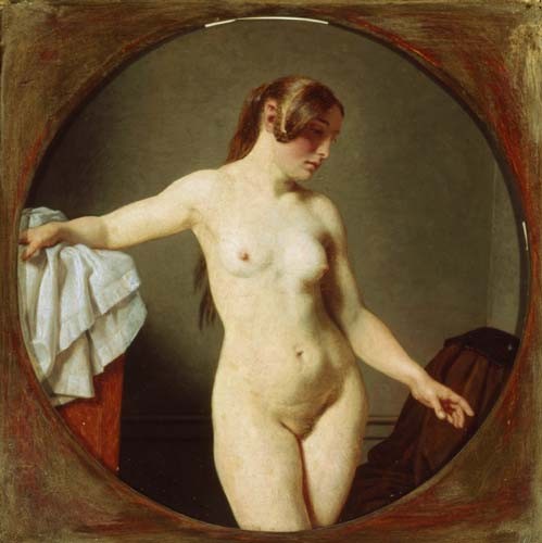 Female Model, Florentine by Christoffer Wilhelm Eckersberg