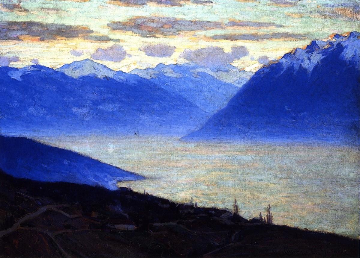 Daybreak, Lake Geneva by Clarence Gagnon