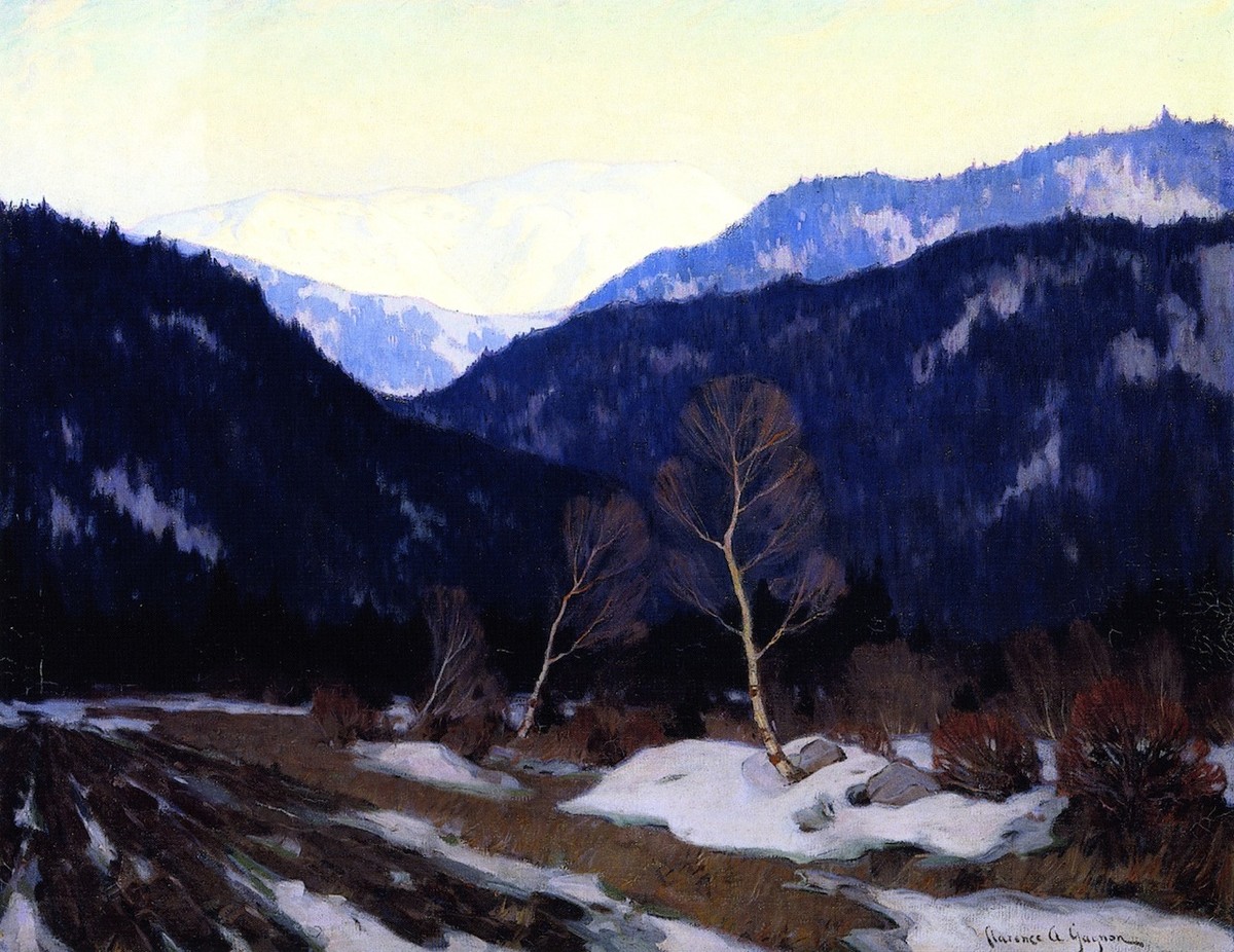 Early Spring Morning in the Laurentian Wilds by Clarence Gagnon