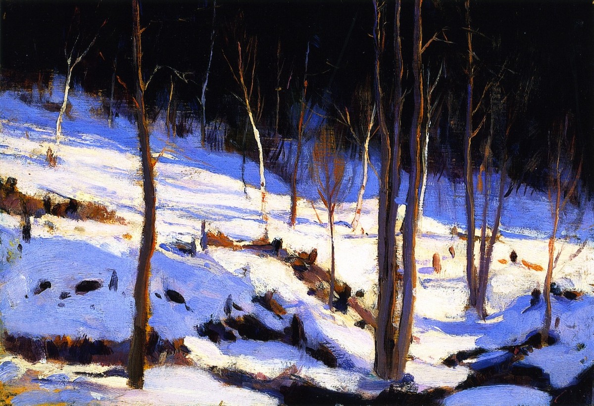 In the Clearing, Charlevoix by Clarence Gagnon