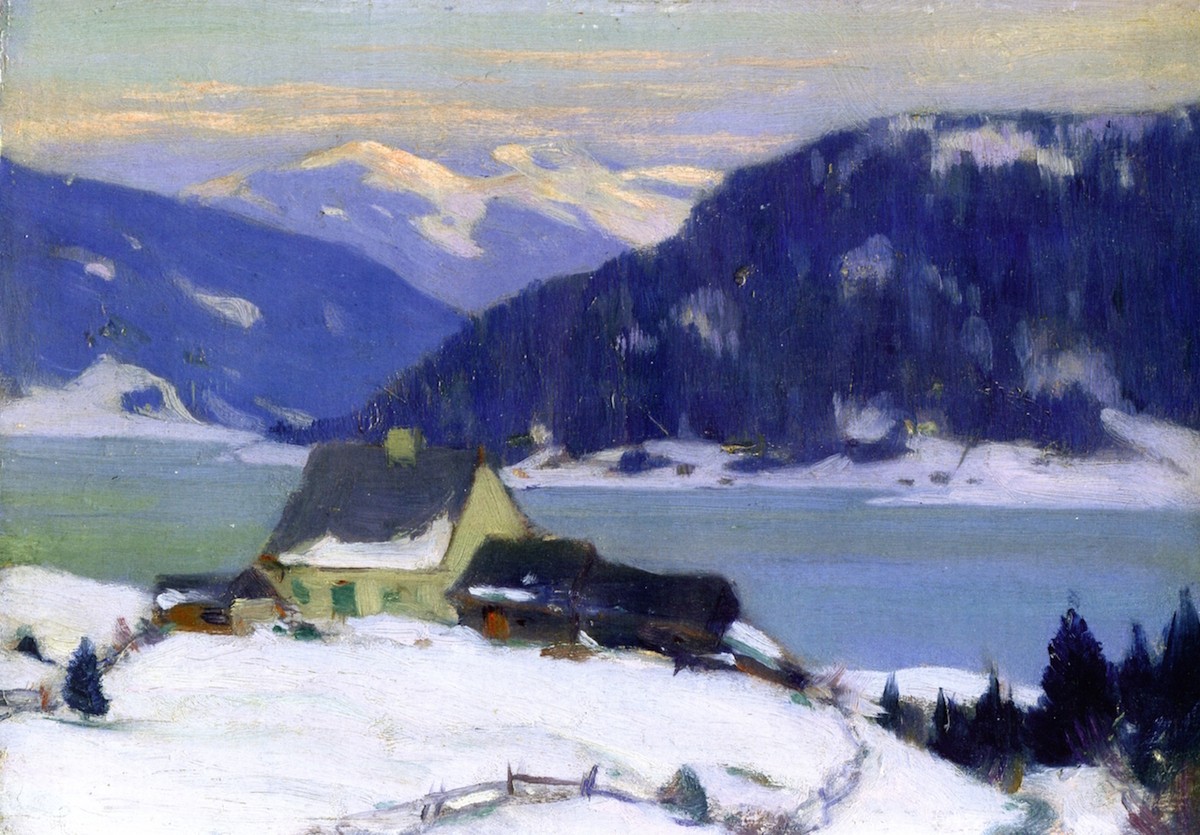 Lac de Charlevoix by Clarence Gagnon