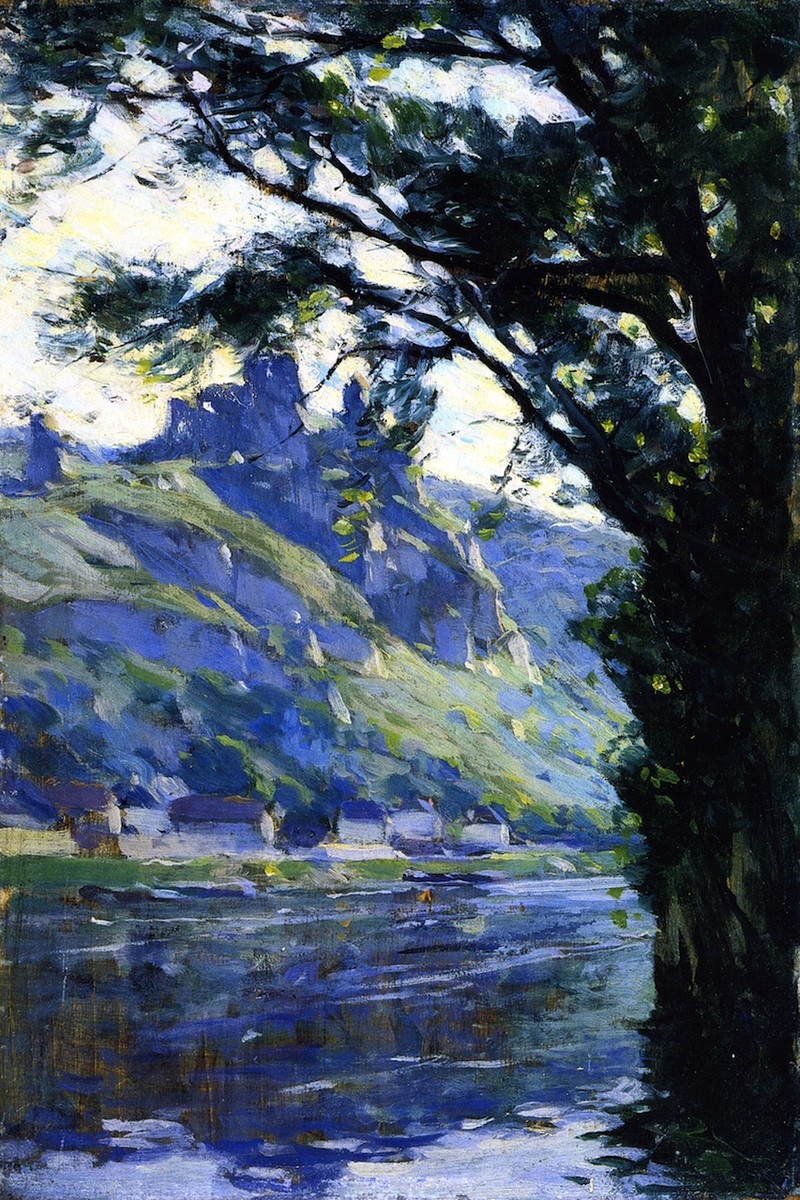 Summer Day, Les Andelys, Normandy by Clarence Gagnon
