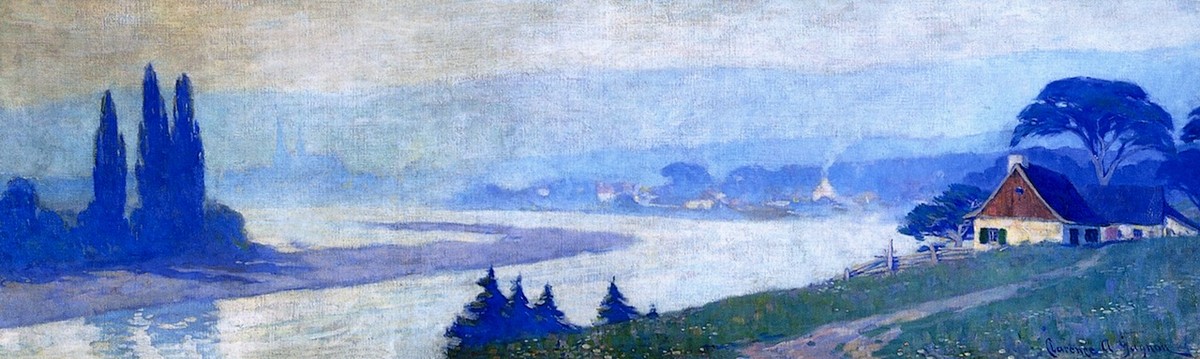 Summer Scene, Baie-Saint-Paul by Clarence Gagnon