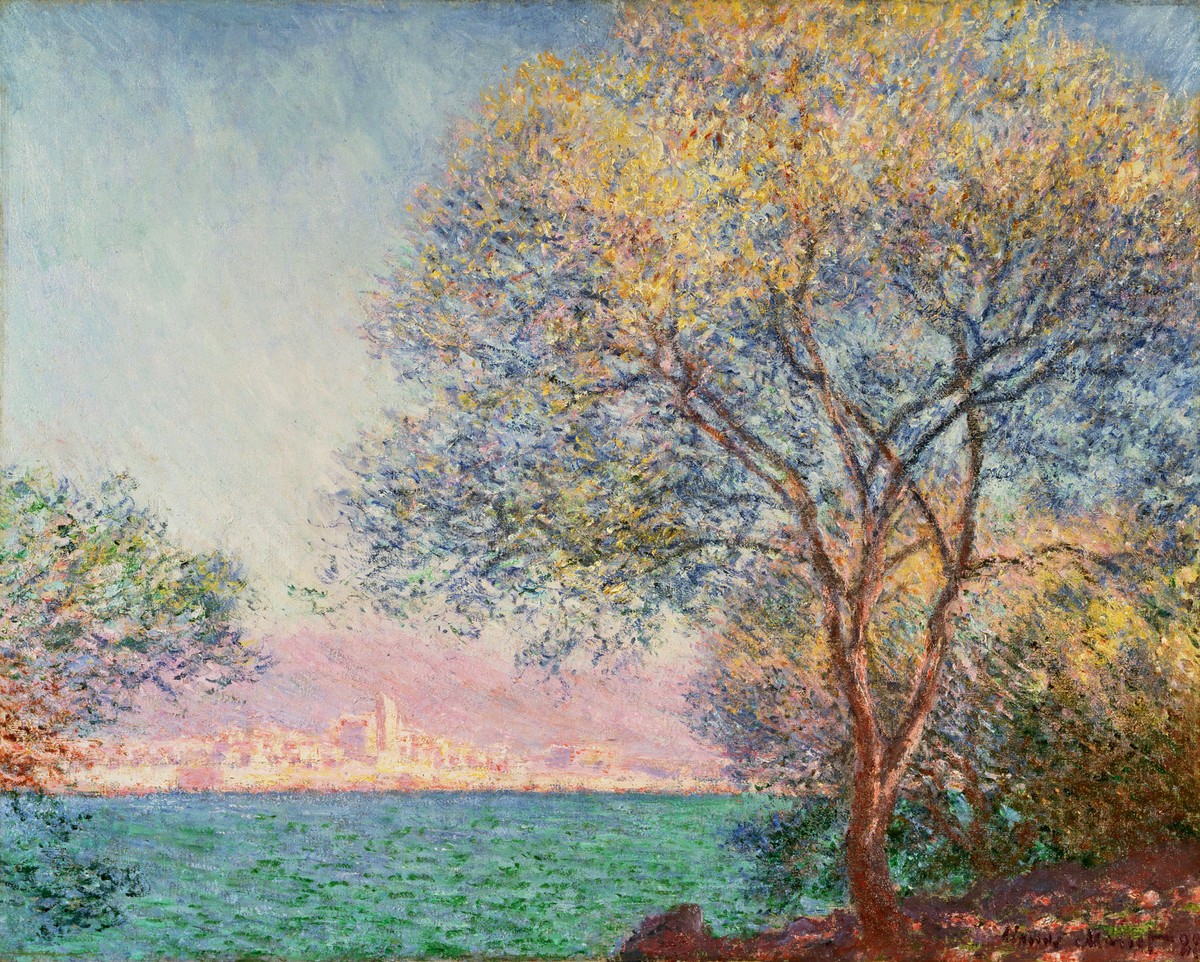 Antibes in the Morning by Claude Monet