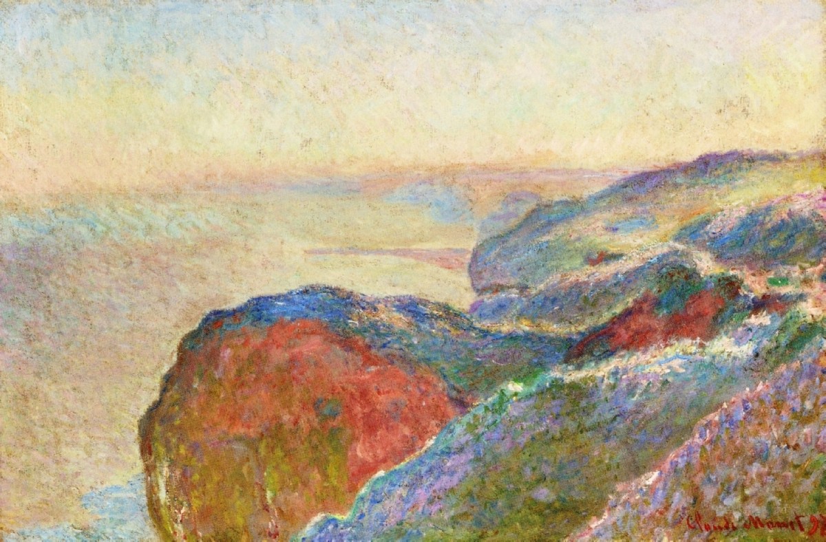 At Val Saint-Nicolas near Dieppe, Morning by Claude Monet