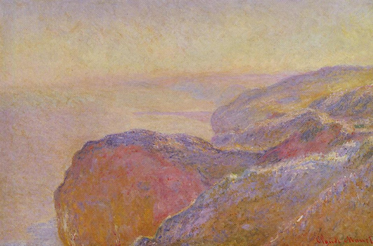 At Val-Saint-Nicolas near Dieppe in the Morning by Claude Monet
