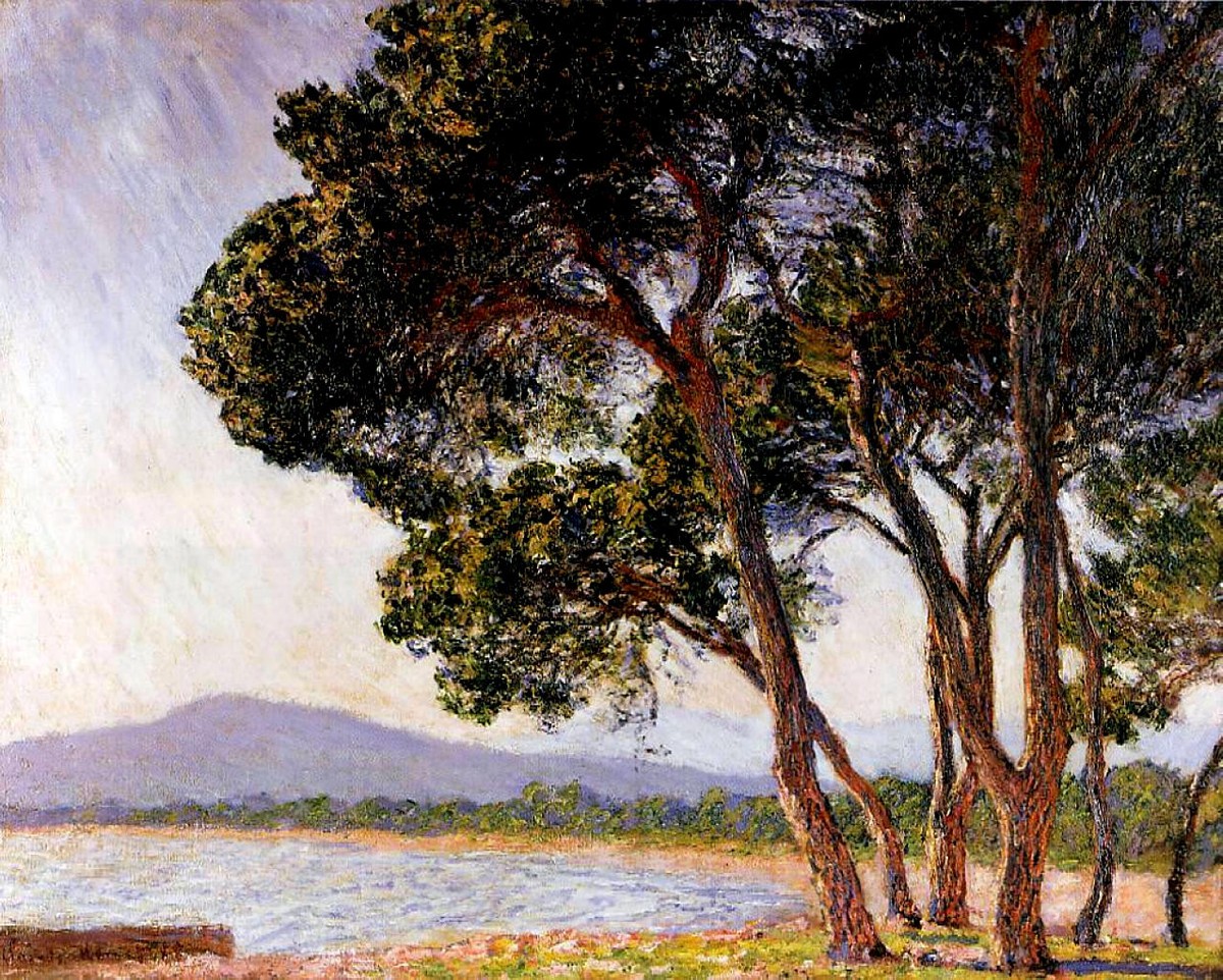 Beach in Juan-les-Pins by Claude Monet