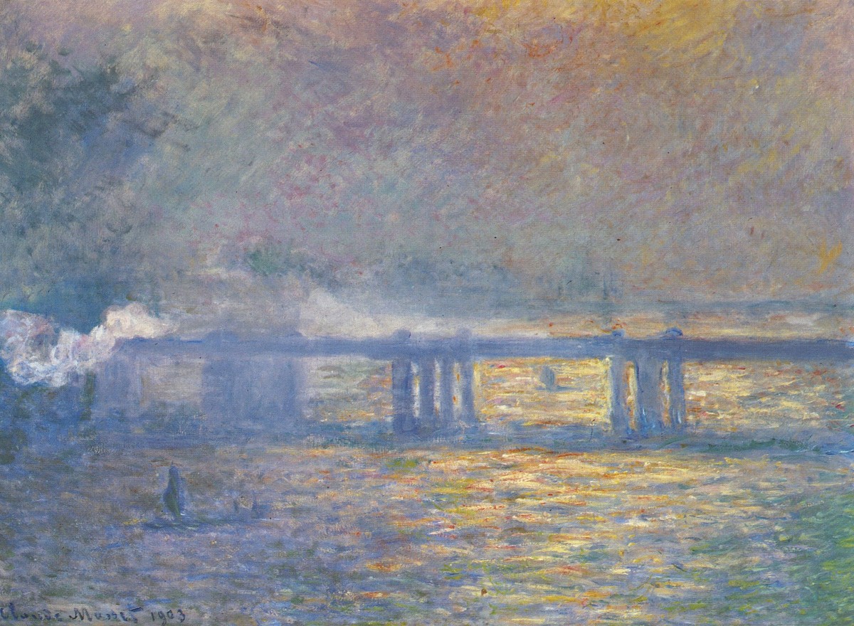 Charing Cross Bridge by Claude Monet