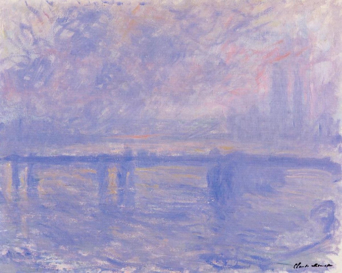 Charing Cross Bridge 09 by Claude Monet