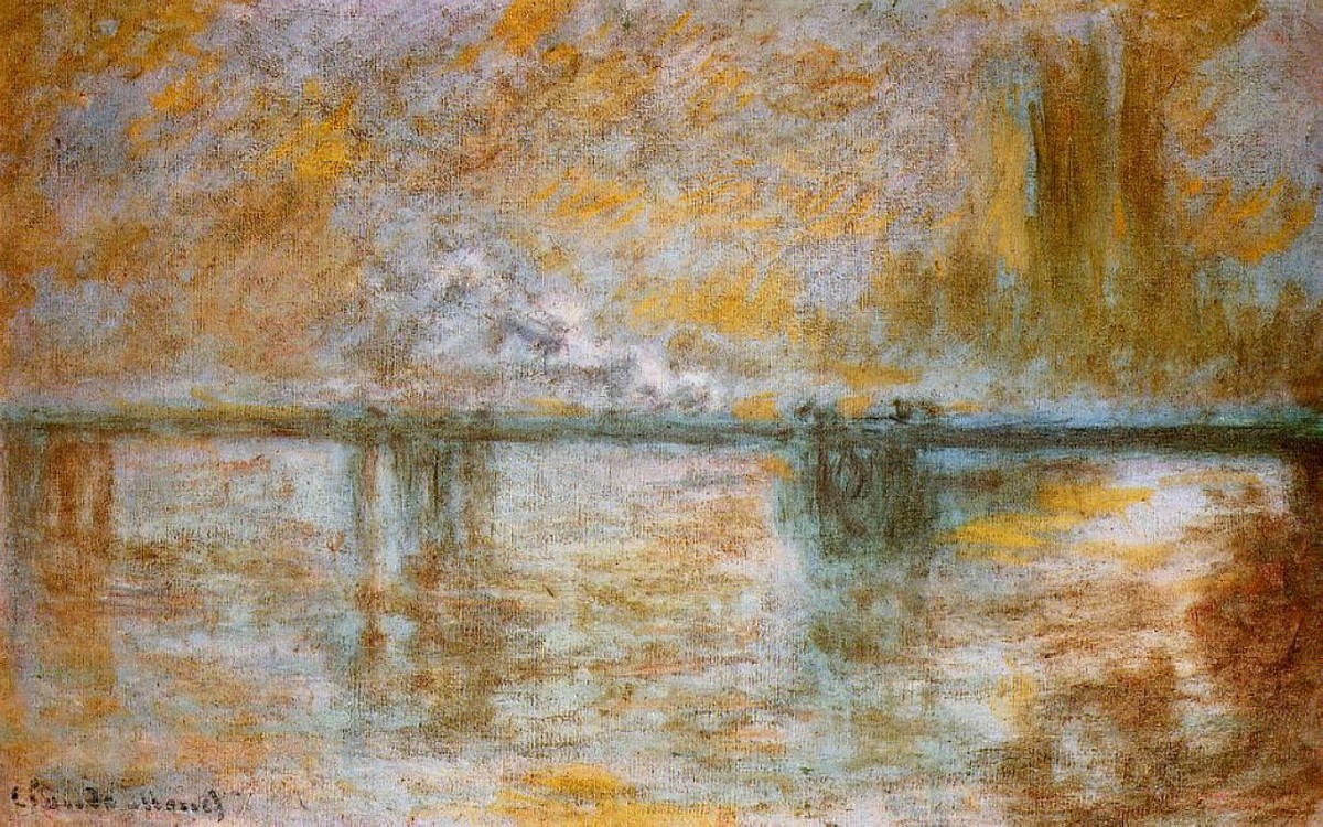 Charing Cross Bridge 3 by Claude Monet
