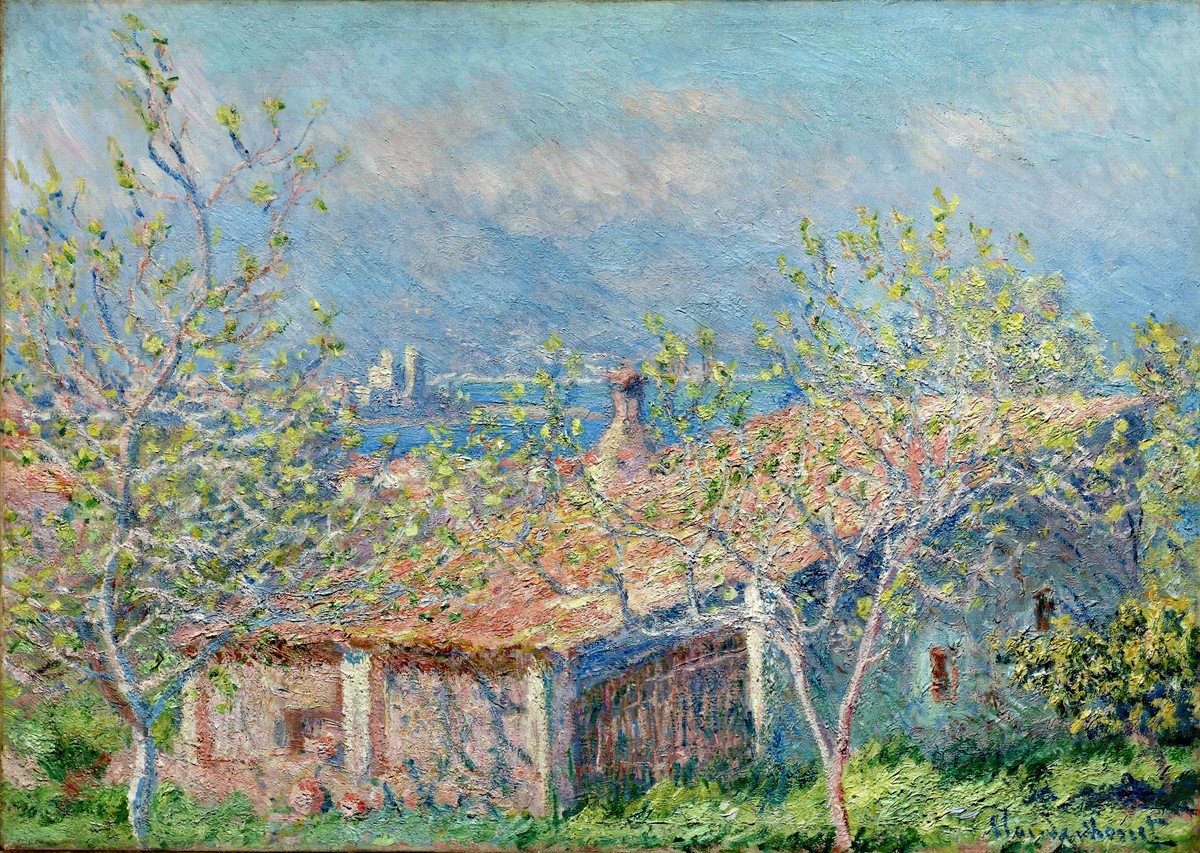 Gardener's House at Antibes by Claude Monet