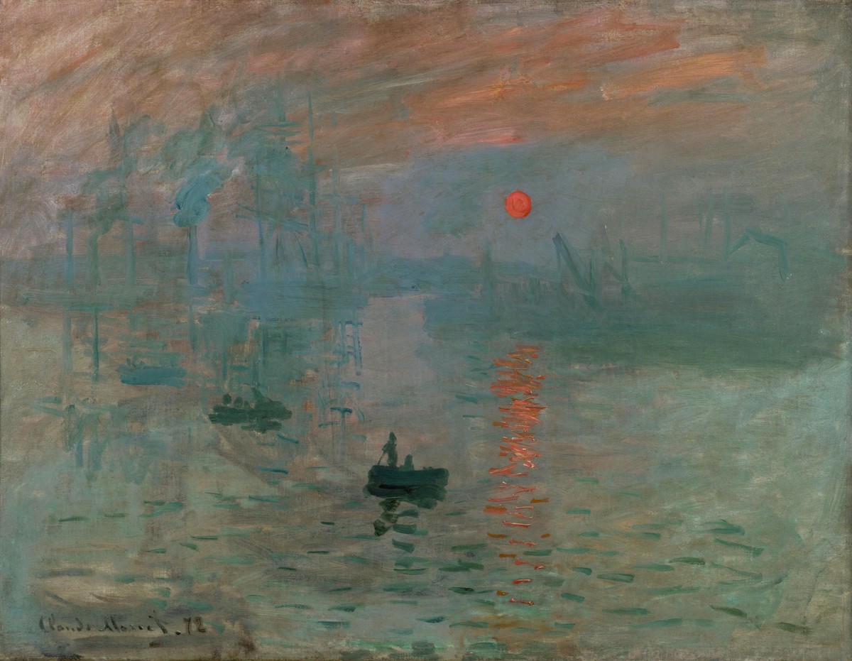Impression, sunrise by Claude Monet