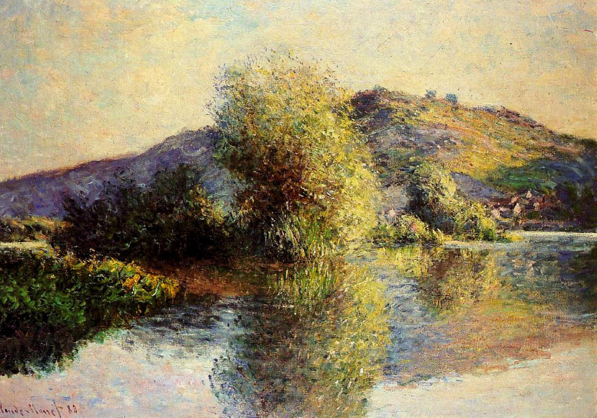 Isleets at Port-Villez by Claude Monet
