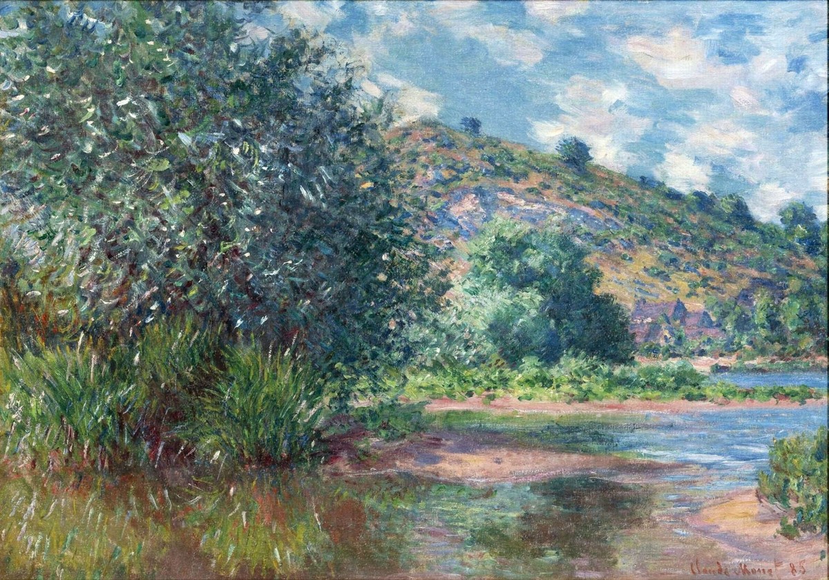Landscape at Port-Villez by Claude Monet