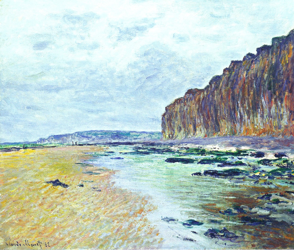 Low Tide at Varengeville 02 by Claude Monet