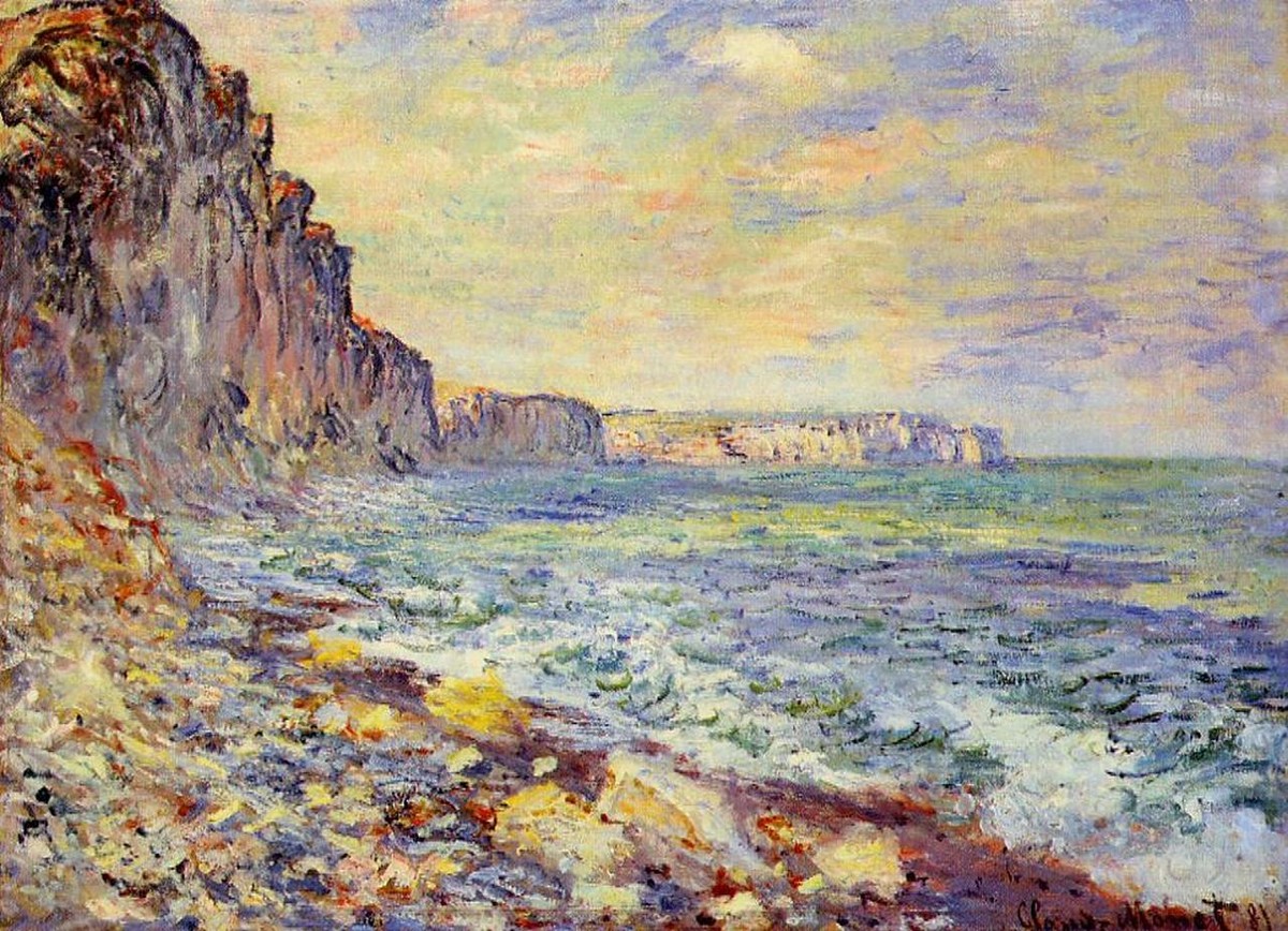 Morning by the Sea by Claude Monet