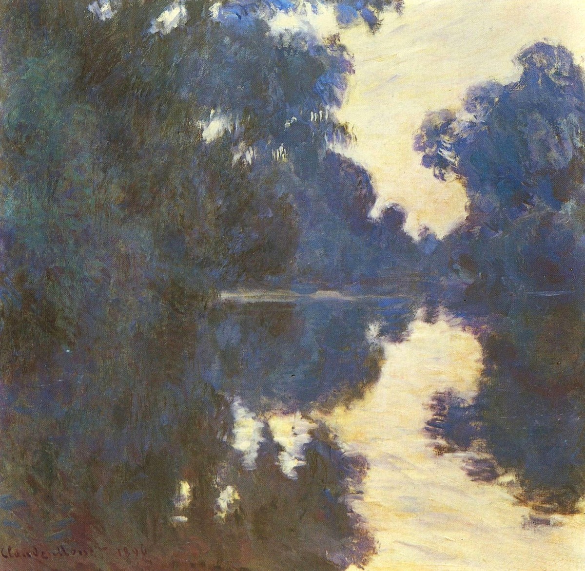 Morning on the Seine by Claude Monet