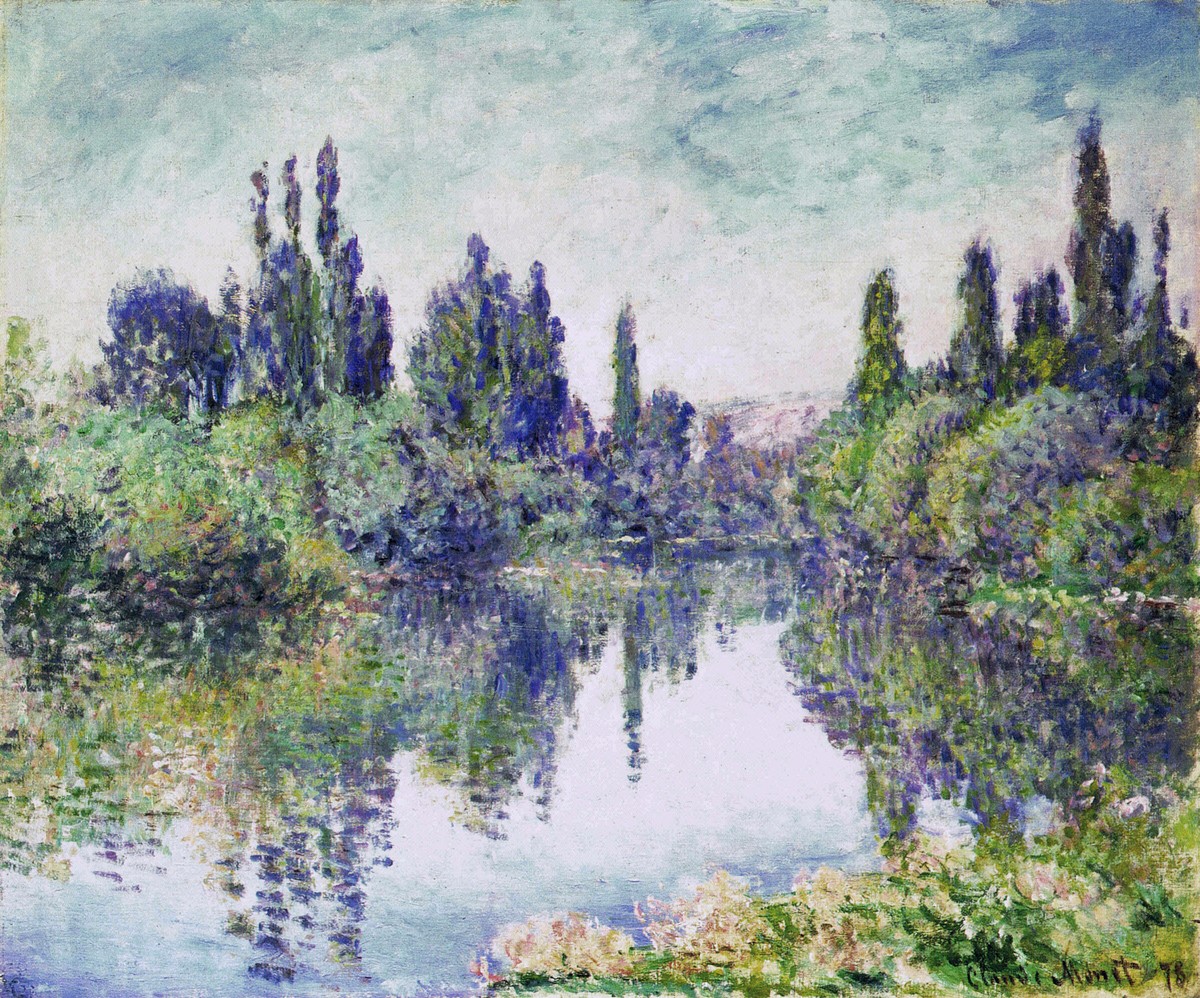 Morning on the Seine, near Vetheuil by Claude Monet