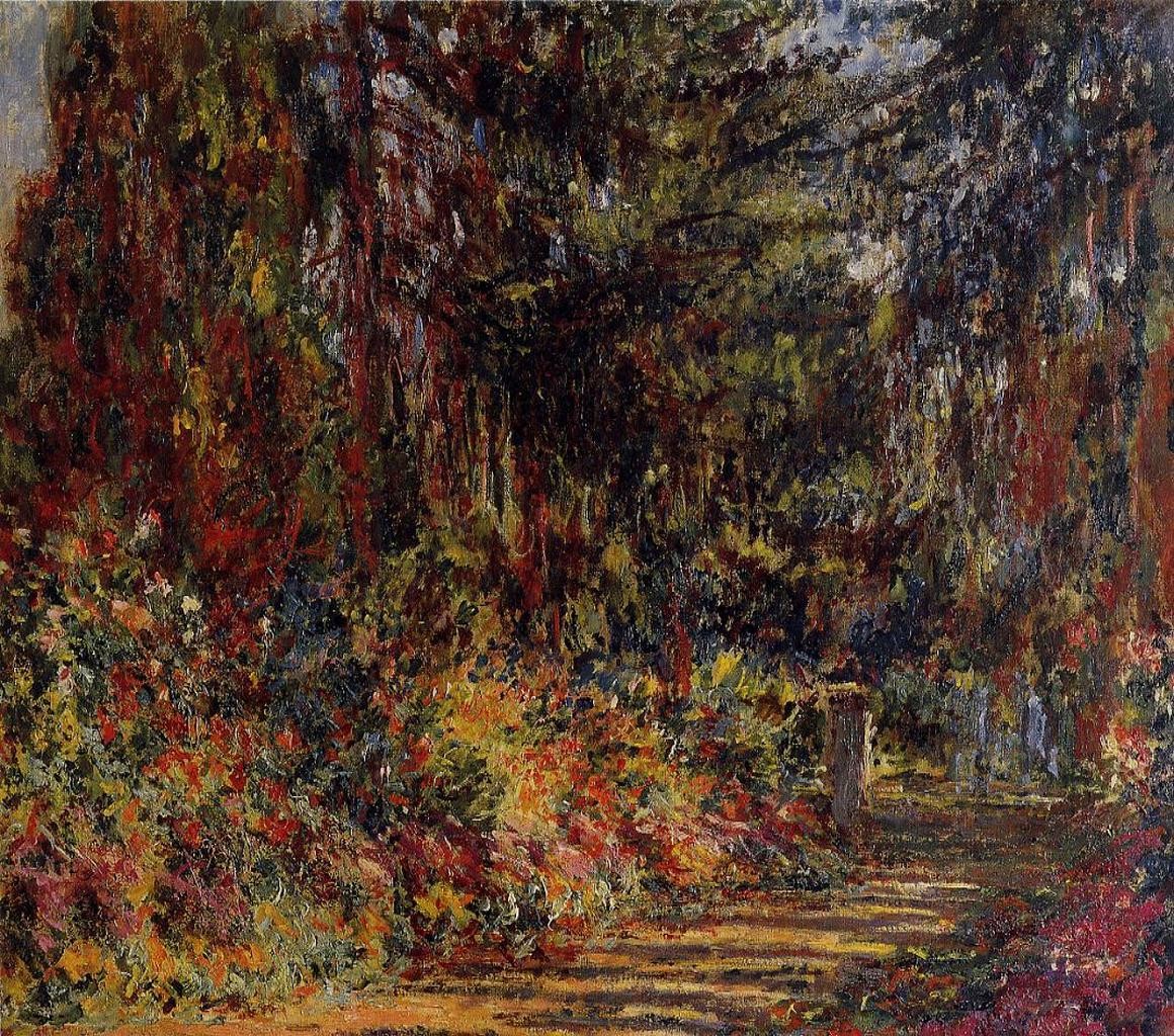 Path at Giverny by Claude Monet