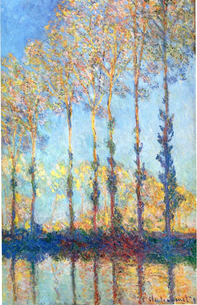 Poplars on the Banks of the Epte by Claude Monet