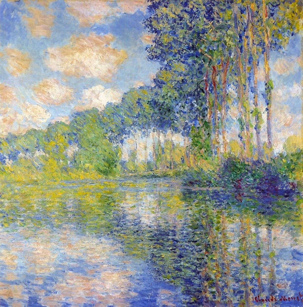 Poplars on the Epte by Claude Monet