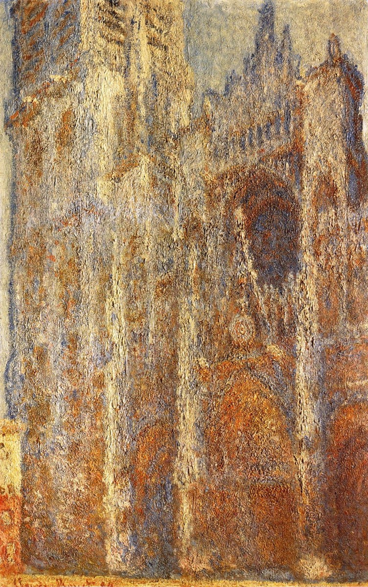 Rouen Cathedral at Noon by Claude Monet