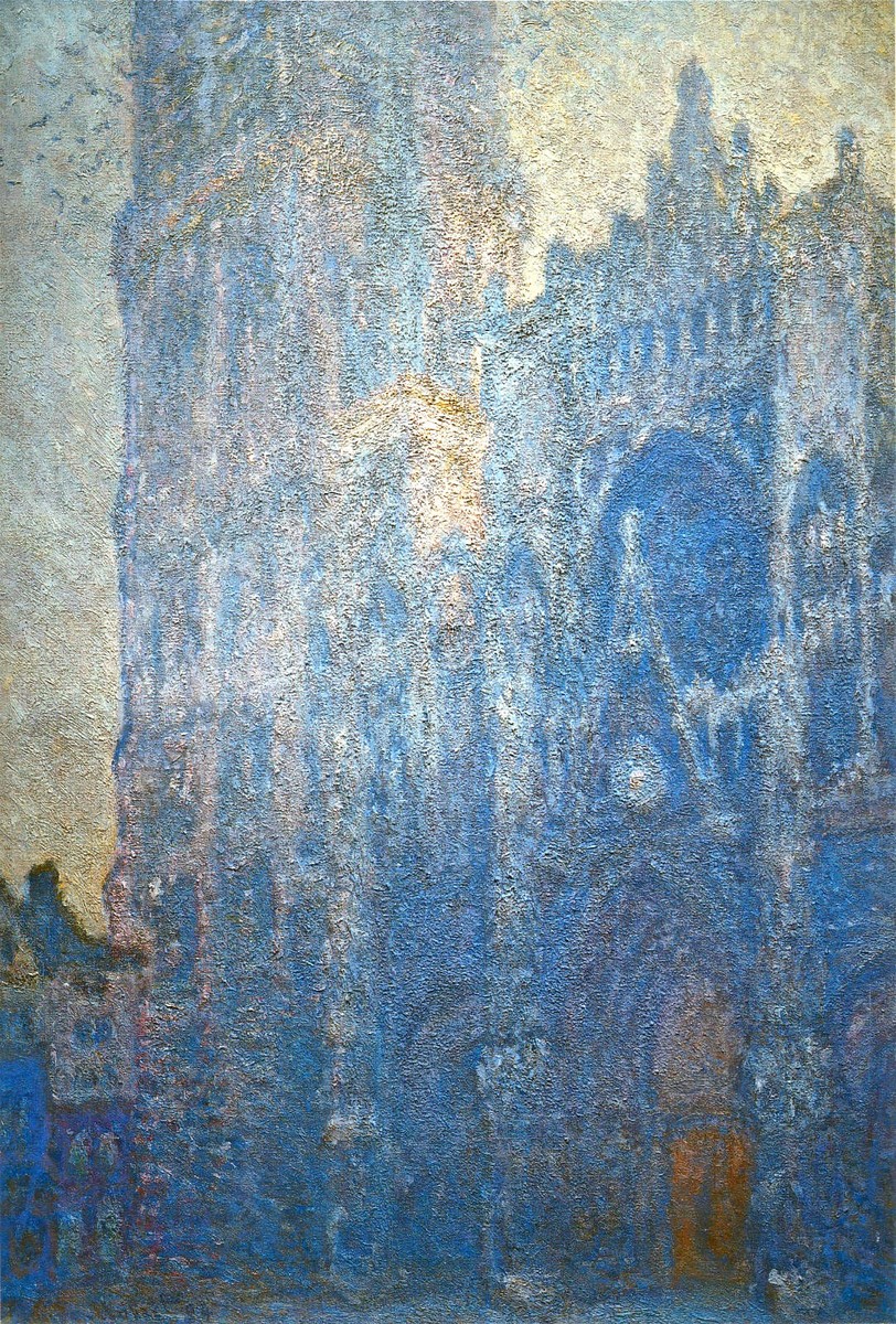Rouen Cathedral The Portal Morning Effect by Claude Monet