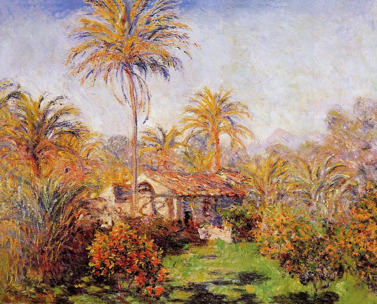 Small Country Farm in Bordighera by Claude Monet