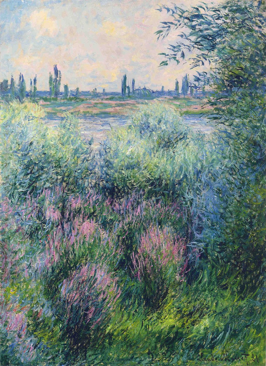 Spot on the Banks of the Seine by Claude Monet