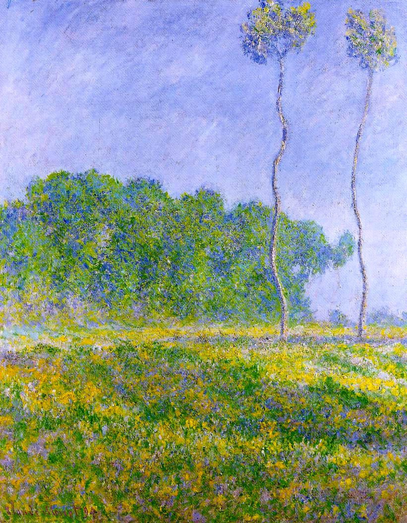 Spring Landscape by Claude Monet