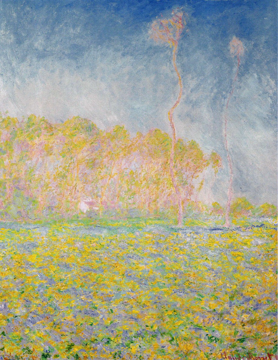 Springtime Landscape by Claude Monet