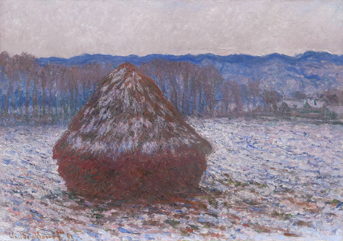 Stack of Wheat by Claude Monet