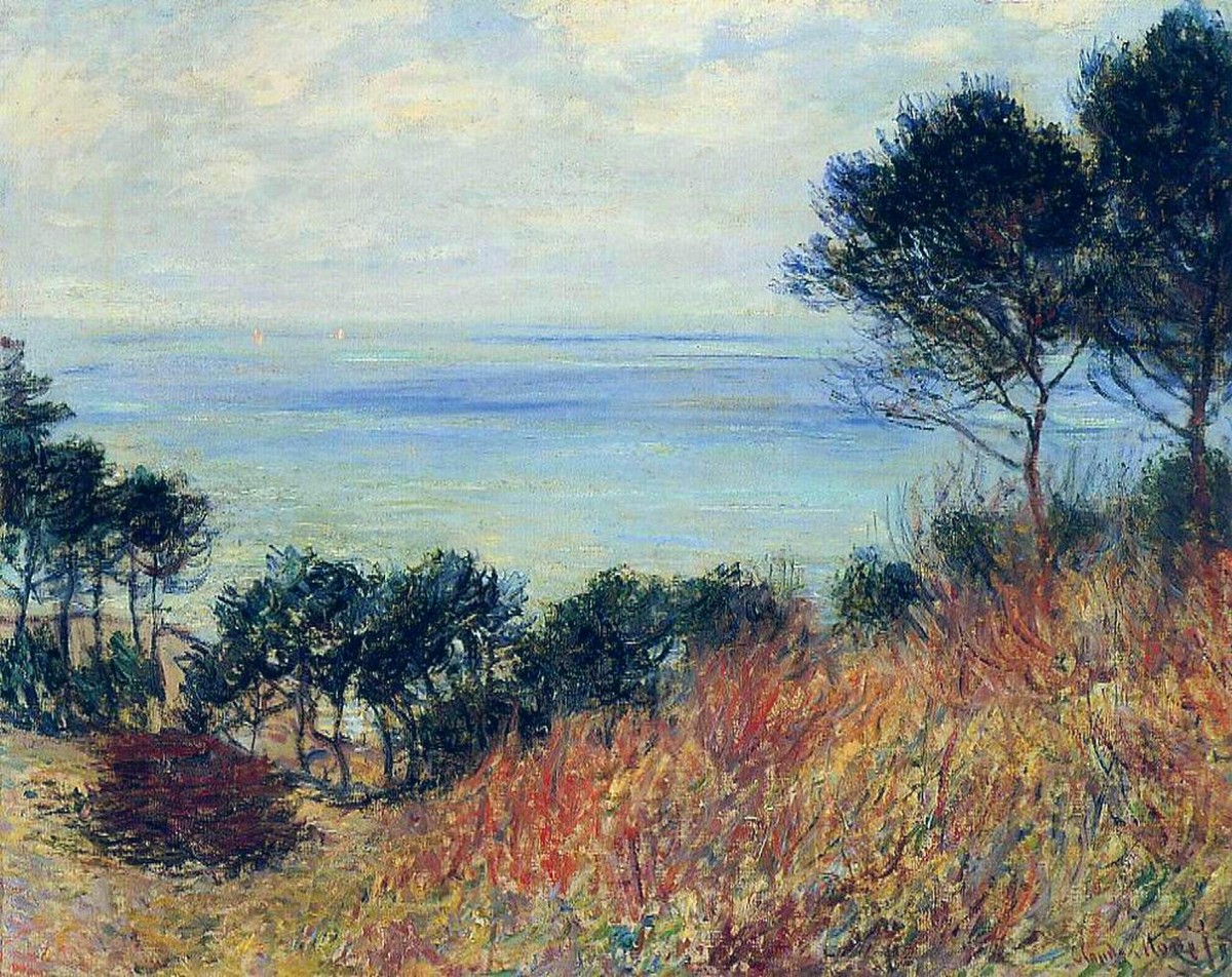 The Coast of Varengeville by Claude Monet