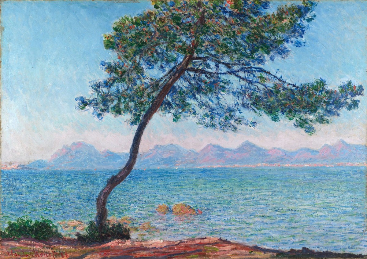 The Esterel Mountains by Claude Monet