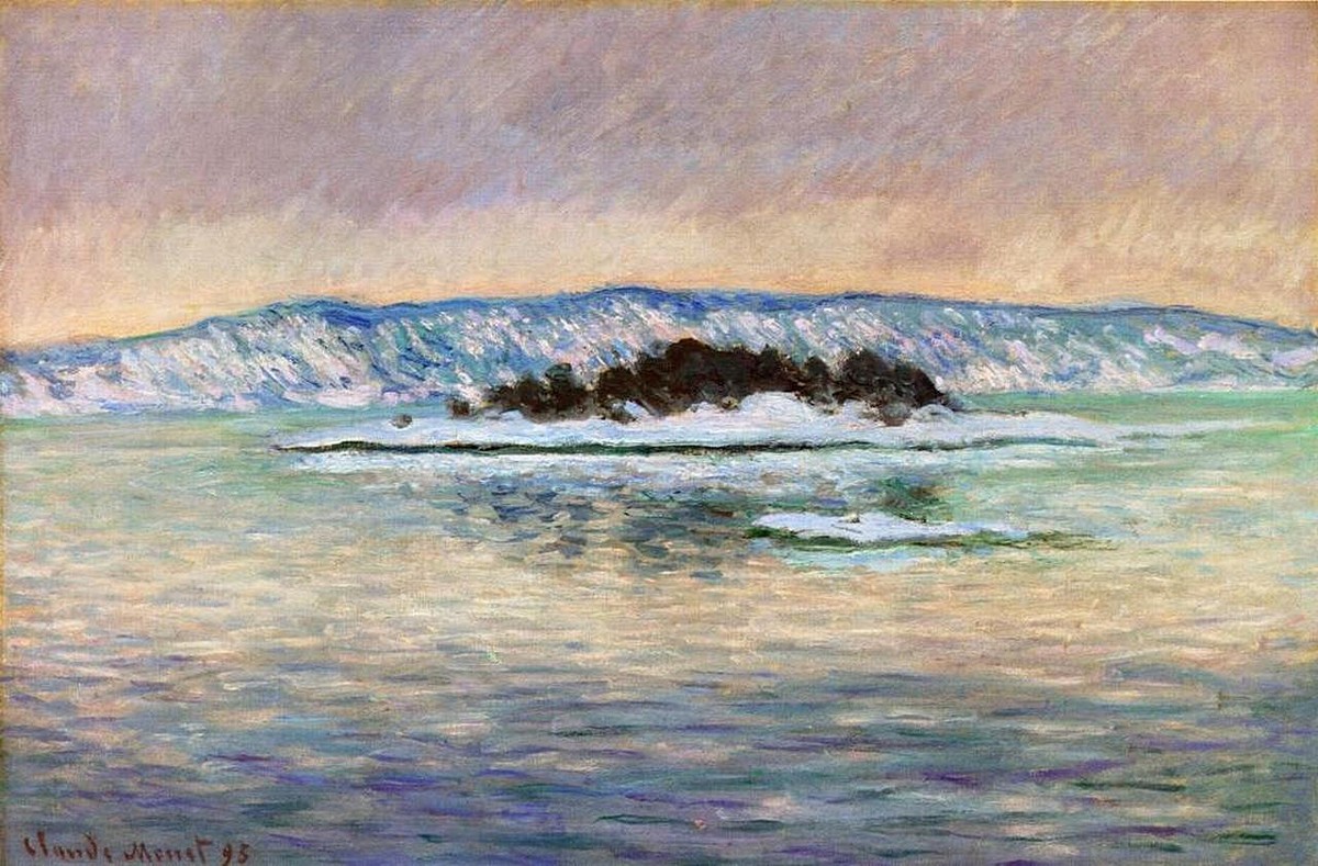 The Fjord, near Christiania by Claude Monet