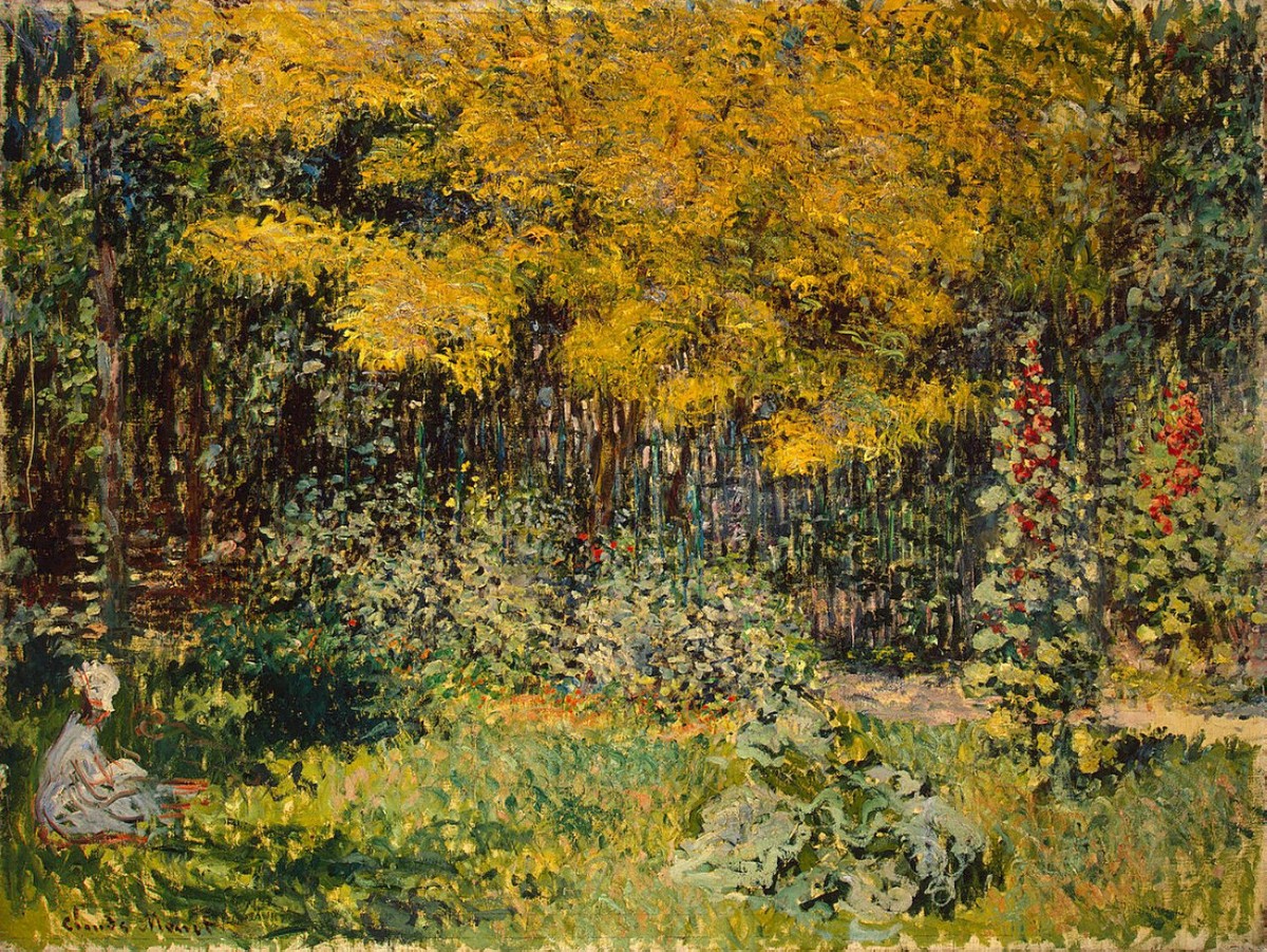 The Garden by Claude Monet