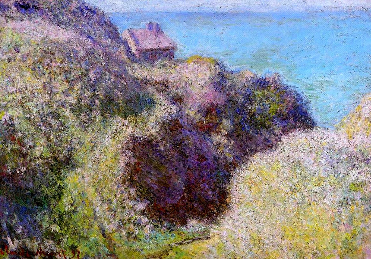 The Gorge at Varengeville, Late Afternoon by Claude Monet