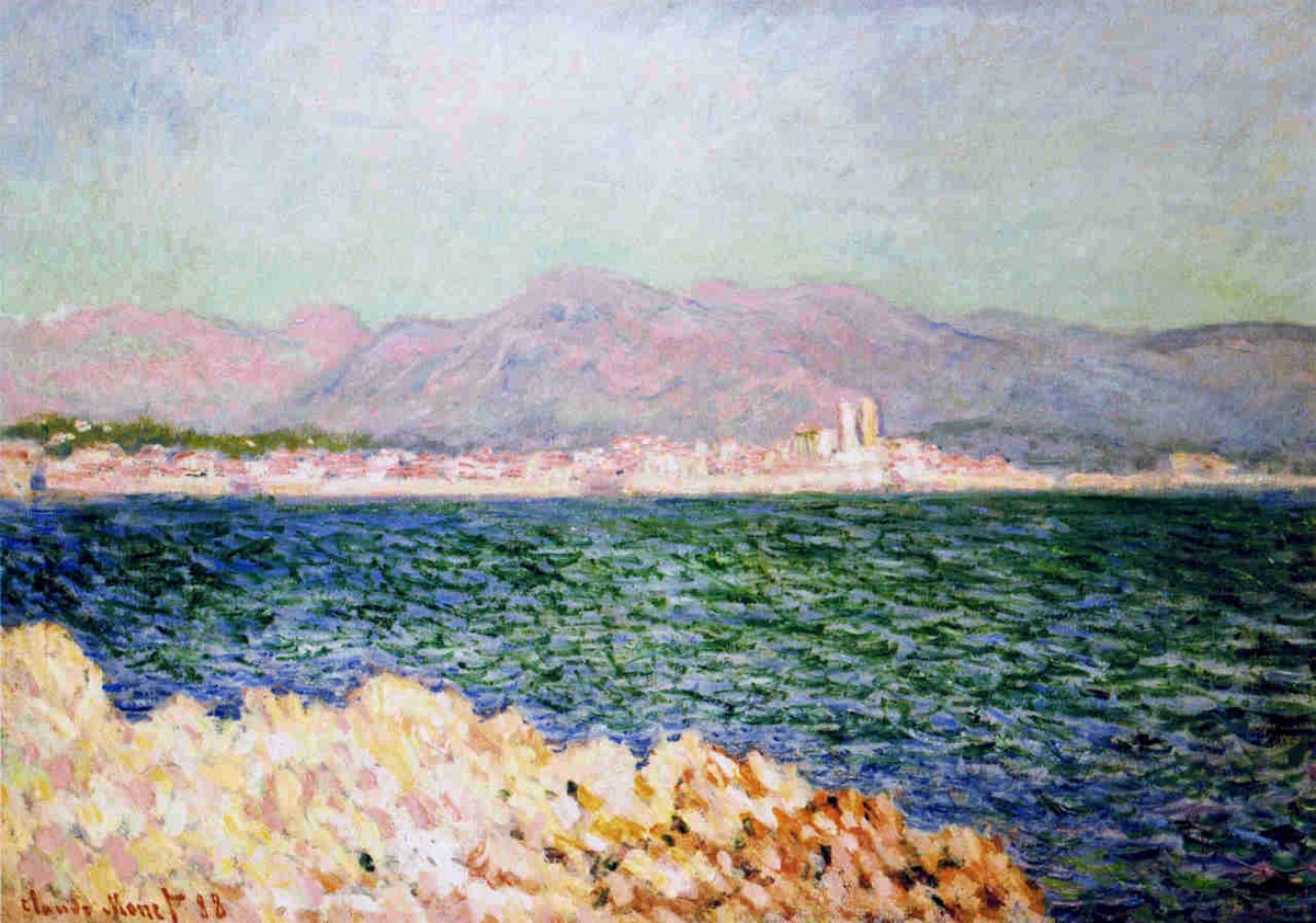 The Gulf of Antibes by Claude Monet