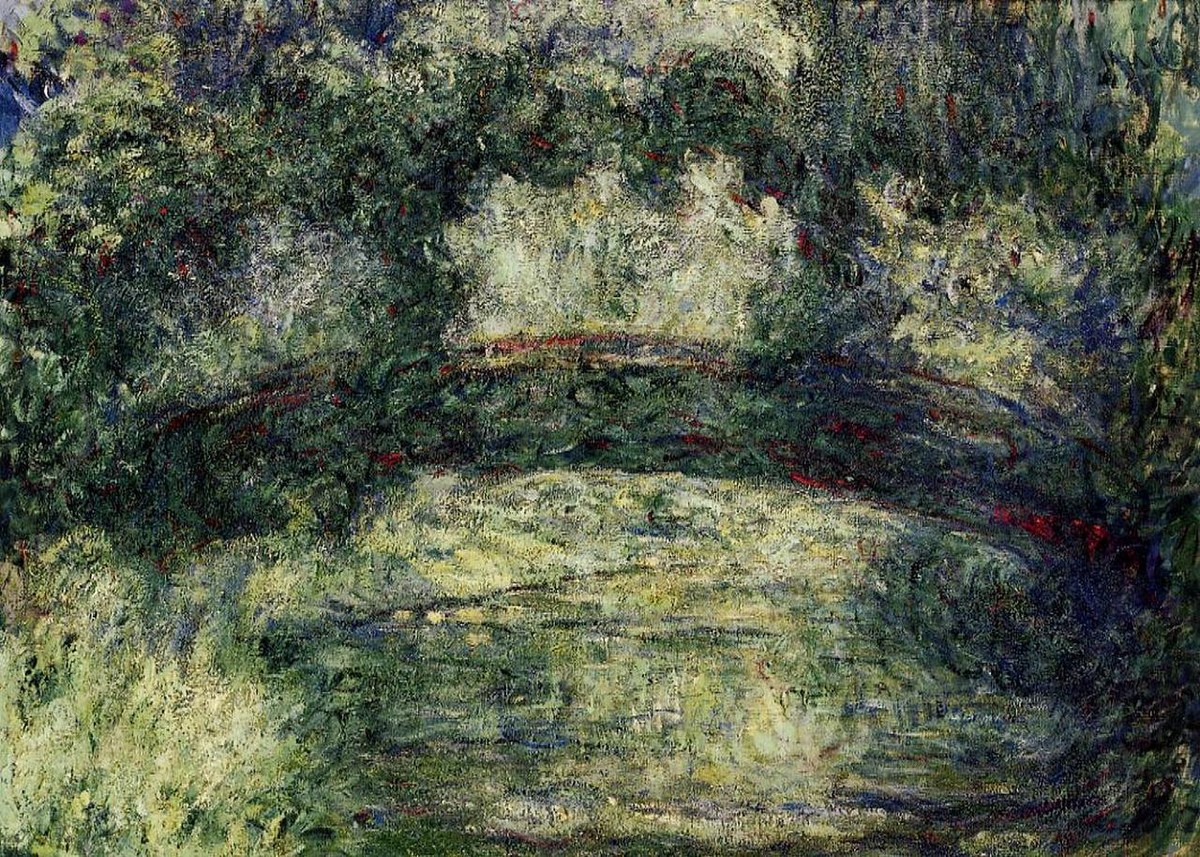The Japanese Bridge 10 by Claude Monet