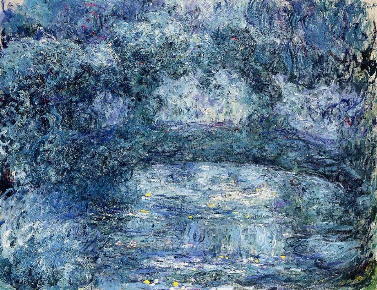 The Japanese Bridge 3 by Claude Monet