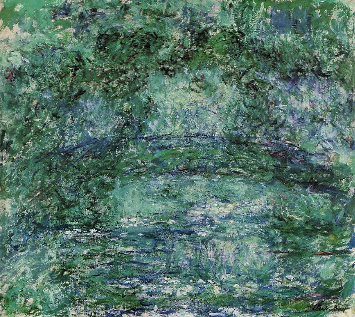 The Japanese Bridge 6 by Claude Monet