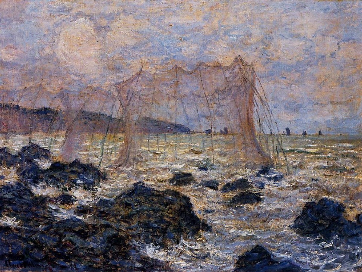 The Nets by Claude Monet