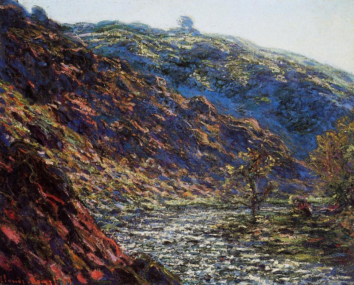 The Old Tree, Gorge of the Petite Creuse by Claude Monet