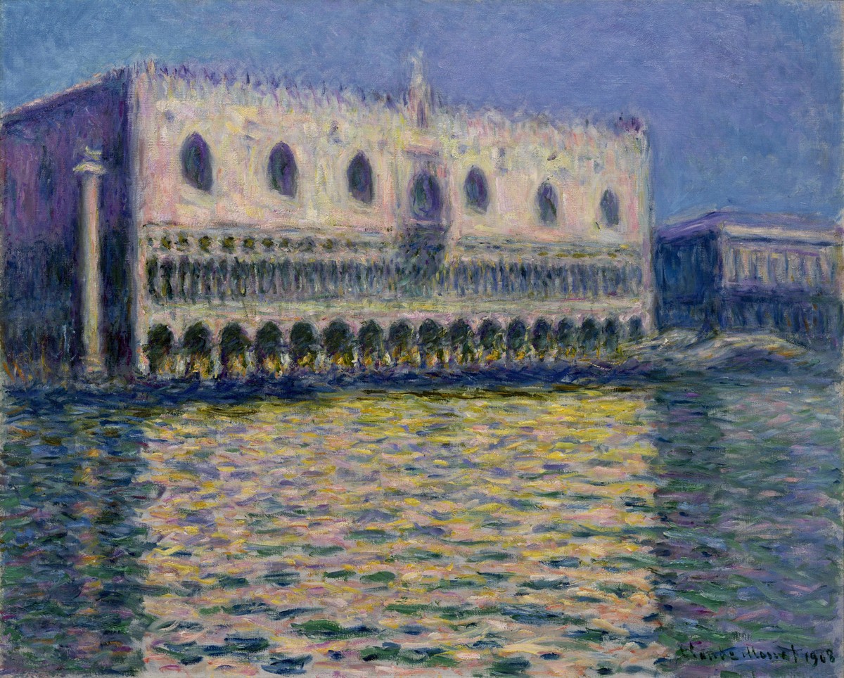 The Palazzo Ducale by Claude Monet