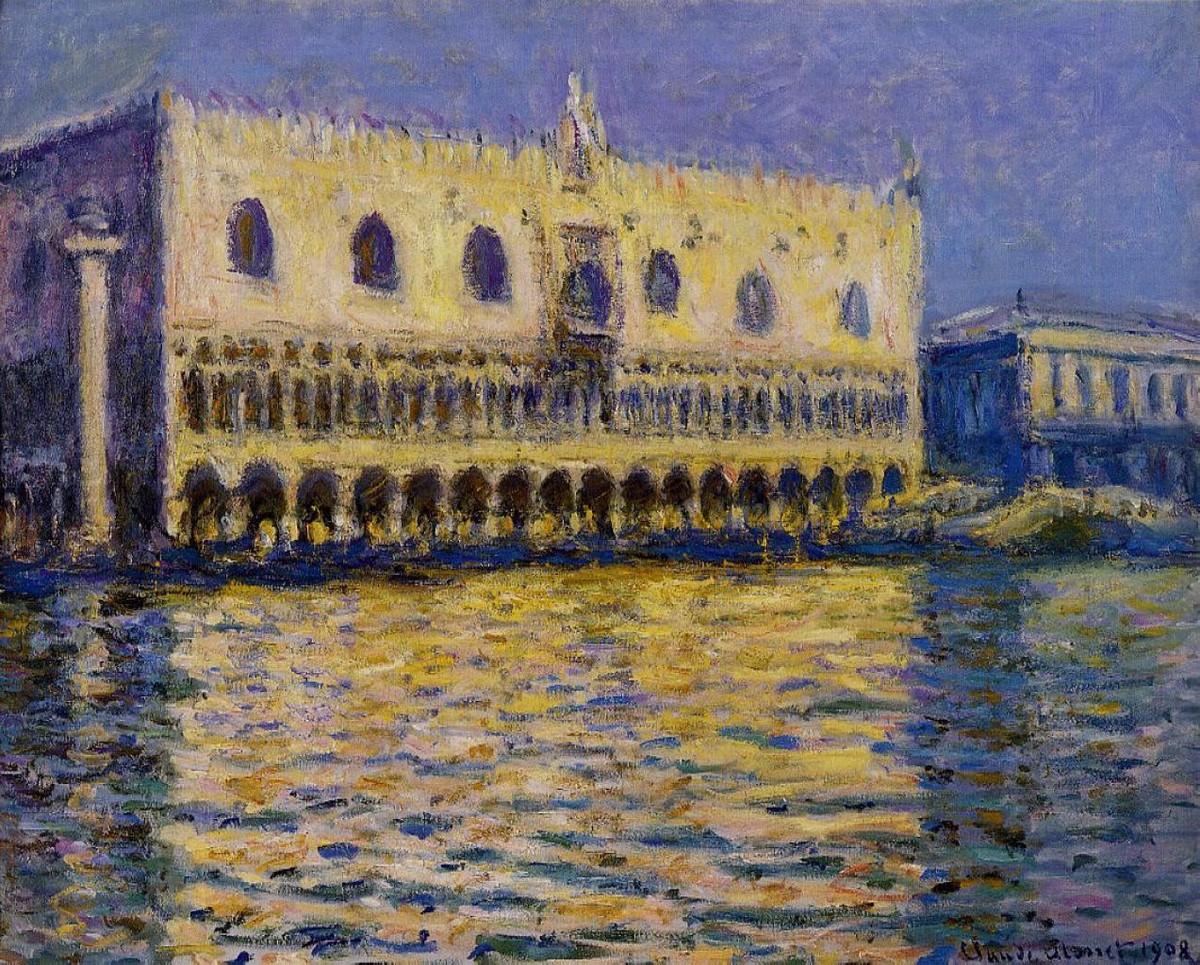 The Palazzo Ducale 2 by Claude Monet