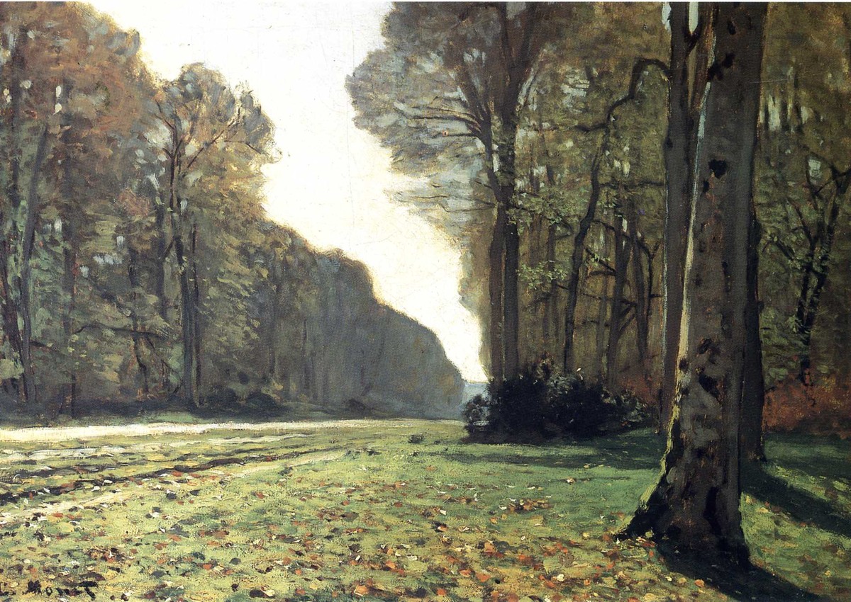 The Pave de Chailly in the Forest by Claude Monet