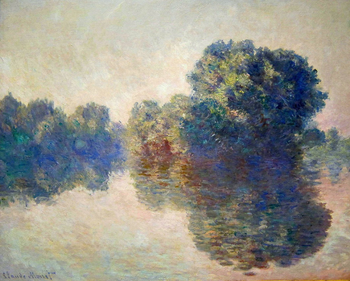 The Seine near Giverny by Claude Monet