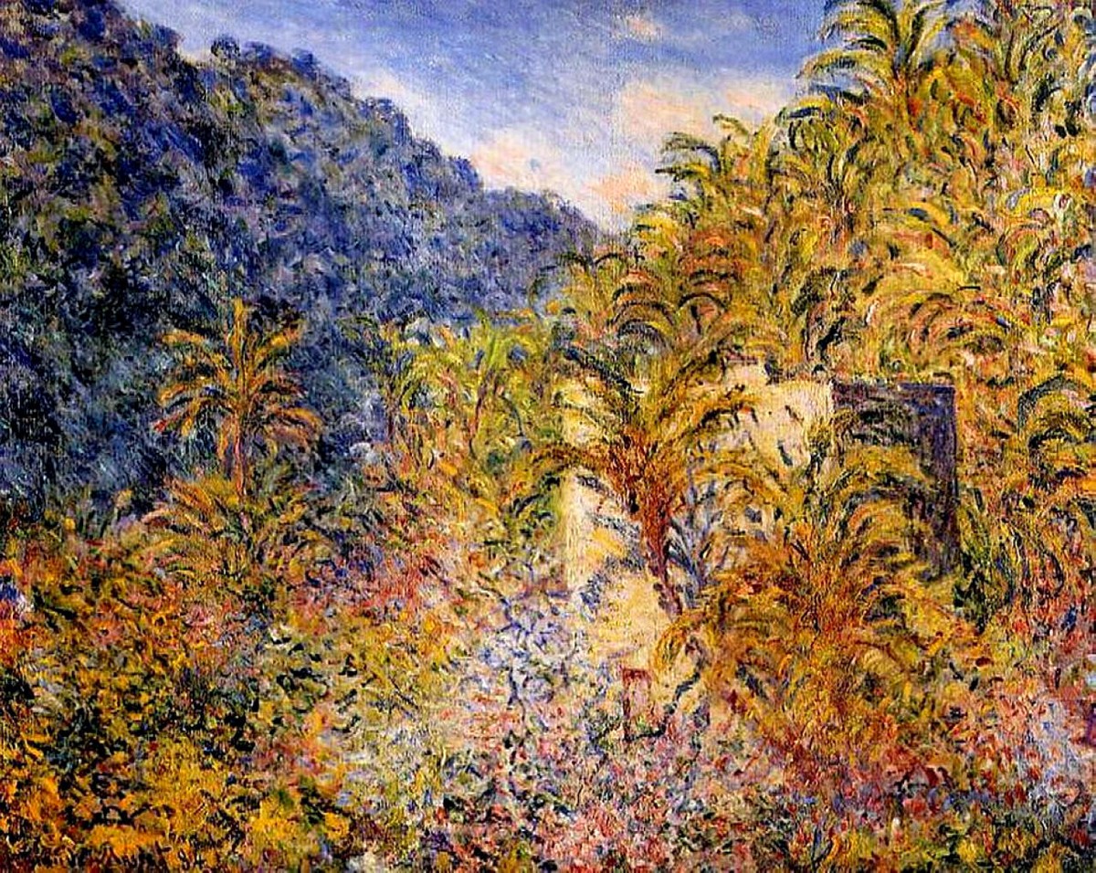 The Valley of Sasso by Claude Monet